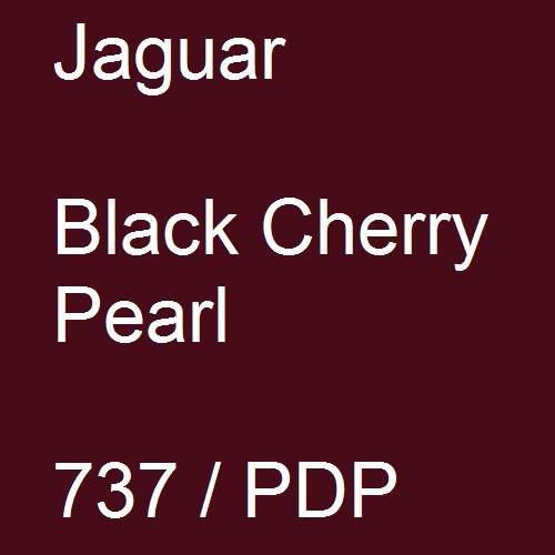 Jaguar, Black Cherry Pearl, 737 / PDP.